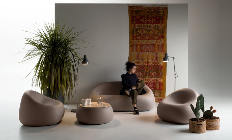 sofa Gumball, sofa Plust, sofa outdoorowa, sofa na taras, sofa ogrodowa, sofa z tworzywa, nowoczesny design, włoski design