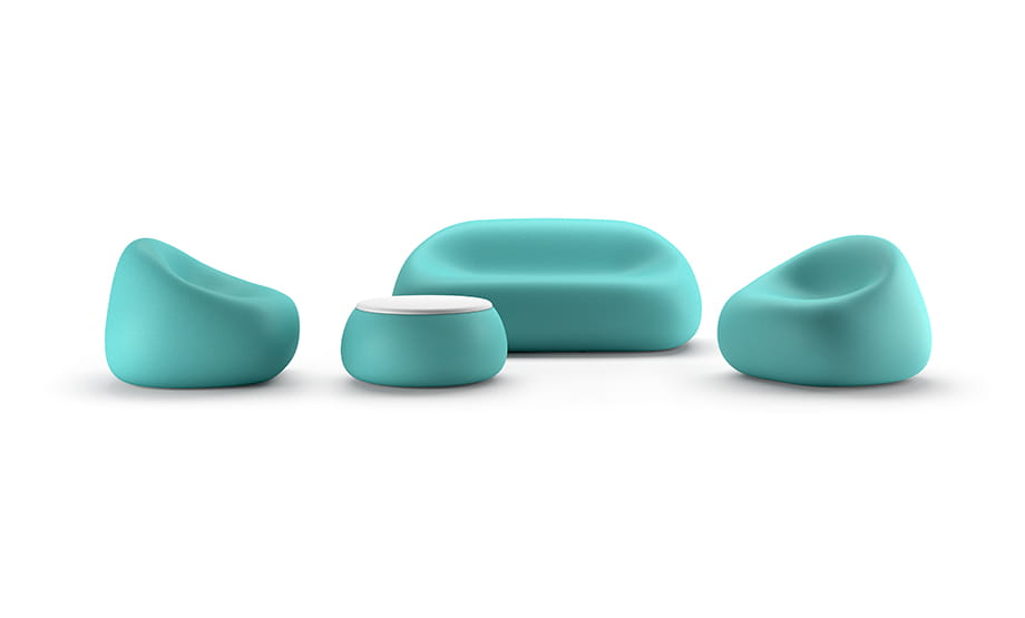 sofa Gumball, sofa Plust, sofa outdoorowa, sofa na taras, sofa ogrodowa, sofa z tworzywa, nowoczesny design, włoski design