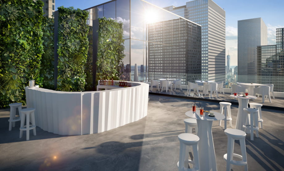 lada barowa Frozen, lada barowa Plust, lada barowa z tworzywa, lada barowa podświetlana, lada barowa do restauracji