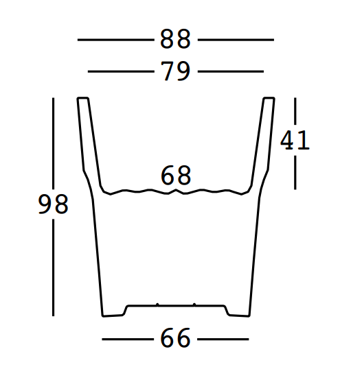 donica Cubalibre, donica Plust, donica z tworzywa, donica outdoorowa, donica na taras, donica do ogrodu, włoski design, nowoczesny design