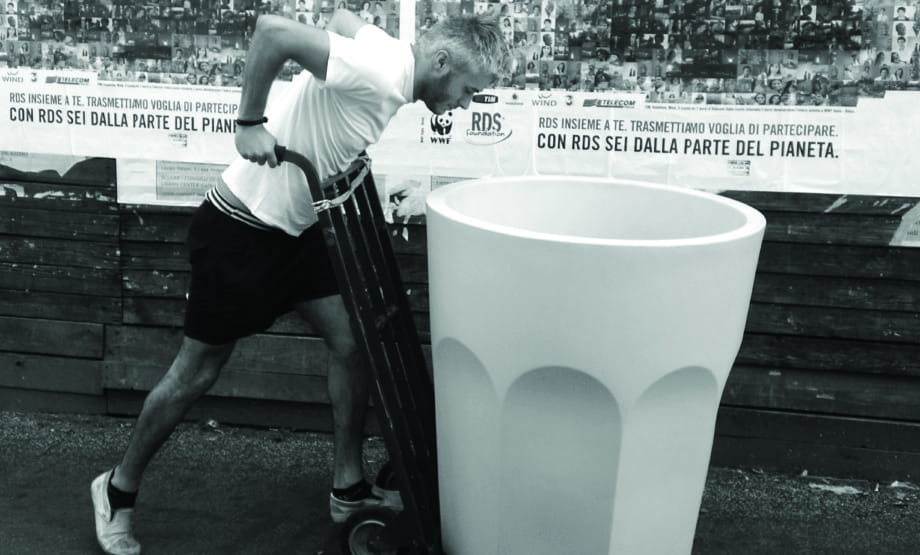 donica Cubalibre, donica Plust, donica z tworzywa, donica outdoorowa, donica na taras, donica do ogrodu, włoski design, nowoczesny design