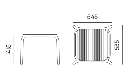 Stolik outdoorowy, stolik na dwór, stolik odporny na warunki atmosferyczne, stolik pomocniczy, stolik kawowy do ogrodu