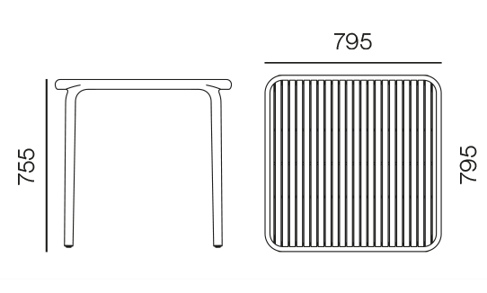 Stół ogrodowy, stół outdoorowy, stół do ogródka piwnego, stół na dwór, stół odporny na warunki atmosferyczne, stół odporny na słońce