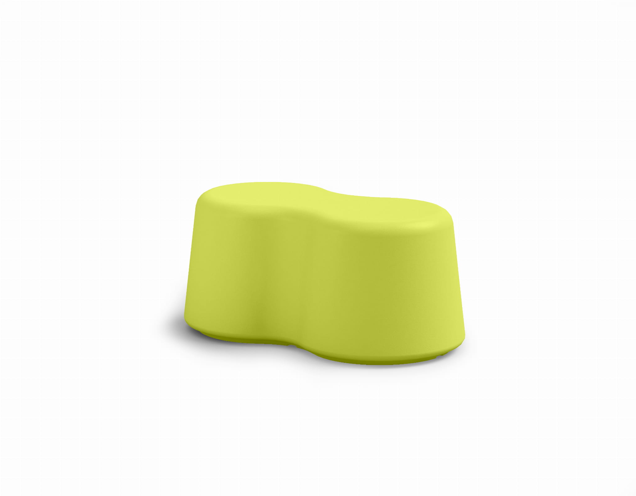 Ławka Peanuts Lyxo Design, ławka na dwór, ławka plastikowa, ławka z tworzywa sztucznego, ławka designerska, ławka na taras, ławka do ogrodu, ławka kolorowa