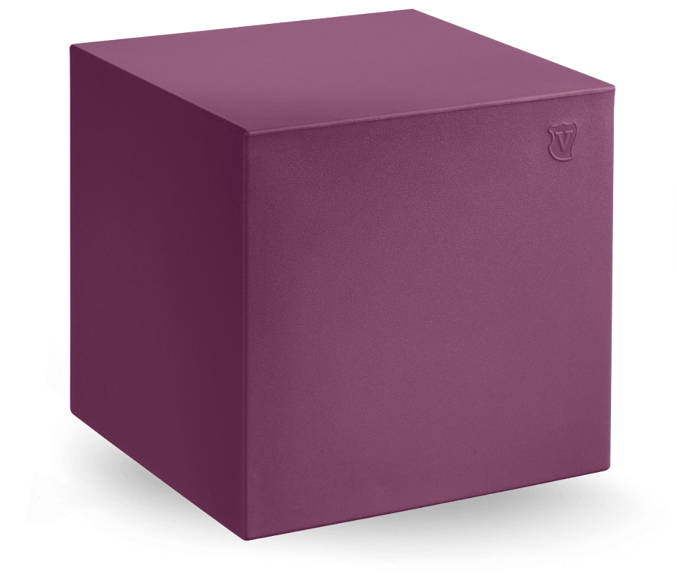 Pufa Cube Lyxo Design, pufa na dwór, pufa outdoorowa, pufa do ogrodu, pufa z plastiku, pufa z tworzywa sztucznego