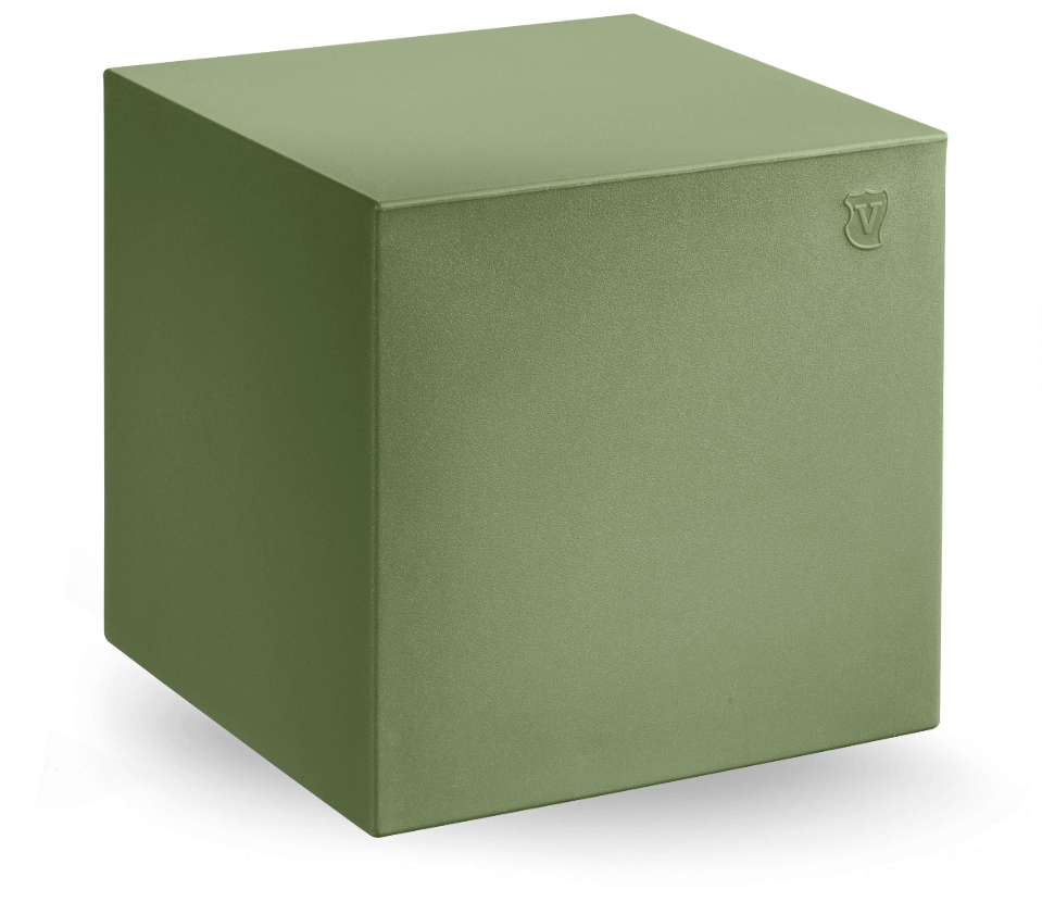 Pufa Cube Lyxo Design, pufa na dwór, pufa outdoorowa, pufa do ogrodu, pufa z plastiku, pufa z tworzywa sztucznego