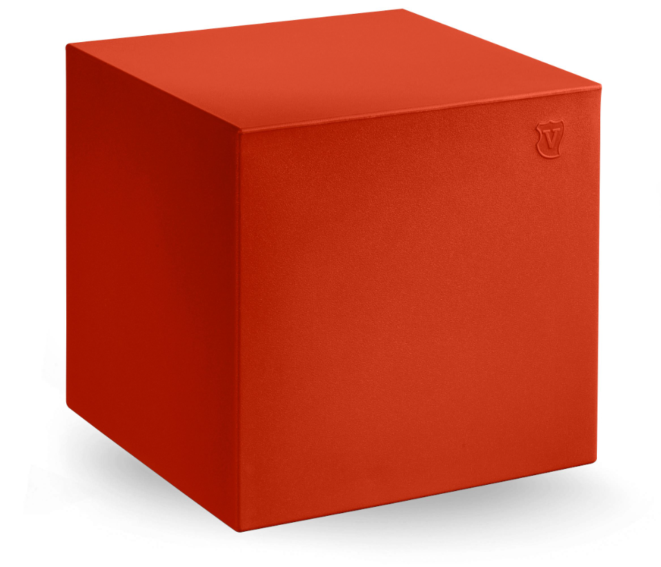 Pufa Cube Lyxo Design, pufa na dwór, pufa outdoorowa, pufa do ogrodu, pufa z plastiku, pufa z tworzywa sztucznego