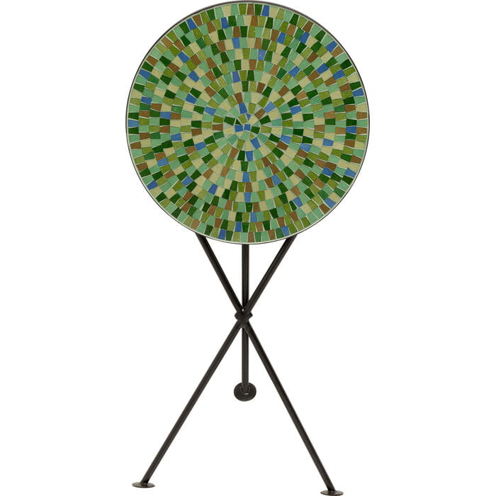 stolik Clack Mosaic, stolik Kare, stolik stalowy, stolik pomocniczy, stolik boczny, stolik do kawiarni, stolik na balkon, stolik na taras