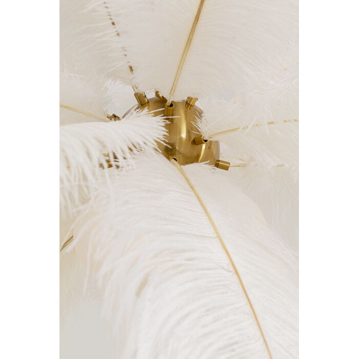 lampa Kare, lampa Feather Palm, lampa pióra, lampa do salonu, lampa ekstrawagancka, lampa nowoczesna, wyjątkowa lampa, lampa do sypialni