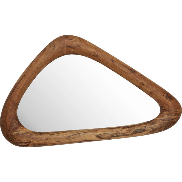 lustro Jorge, lustro Kare, lustro z drewnianą ramą, lustro do salonu, lustro do sypialni, lustro boho, lustro w stylu rustykalnym