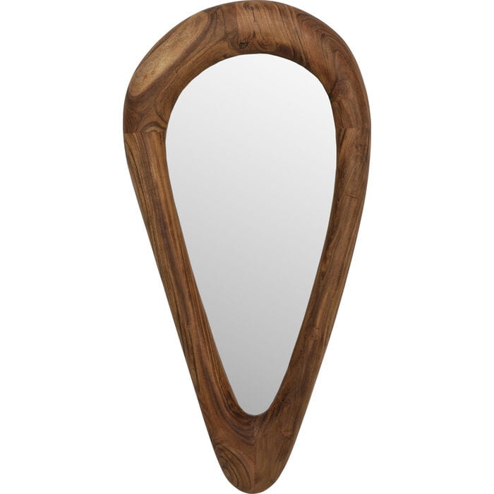 lustro Jorge, lustro Kare, lustro z drewnianą ramą, lustro do salonu, lustro do sypialni, lustro boho, lustro w stylu rustykalnym