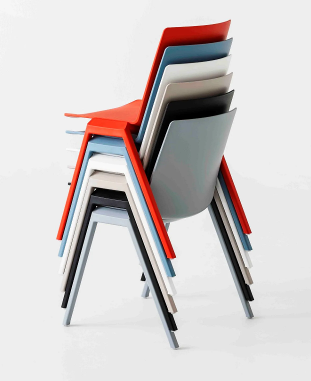 krzesło Jubel, ergonomiczne krzesło, krzesło biurowe, krzesło do hotelu, krzesło konferencyjne, nowoczesne krzesło, klasyczne krzesło, krzesło z tworzywa, metalowe nogi, minimalistyczny design, krzesło sztaplowane