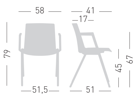 krzesło Jubel, ergonomiczne krzesło, krzesło biurowe, krzesło do hotelu, krzesło konferencyjne, nowoczesne krzesło, klasyczne krzesło, krzesło z tworzywa, metalowe nogi, minimalistyczny design, krzesło sztaplowane