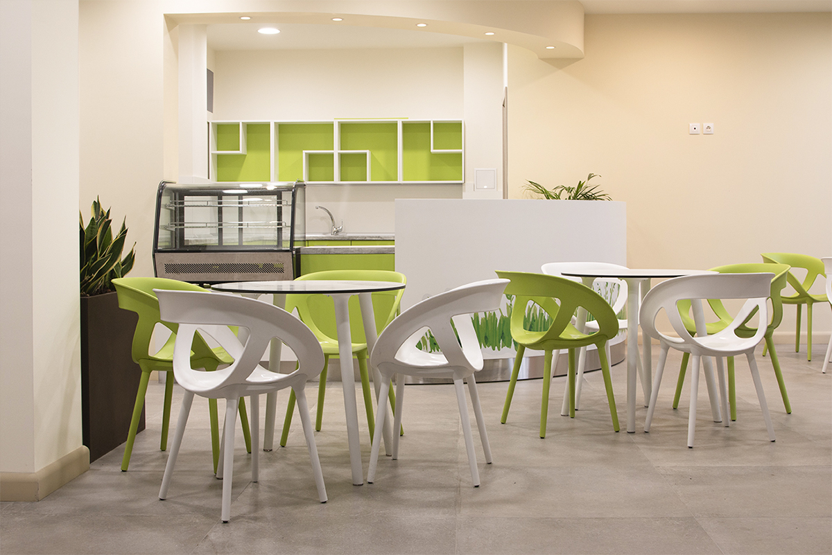 krzesło Moema, krzesło nowoczesne, krzesło plastikowe, krzesło designerskie, krzesło sztaplowane, krzesło ergonomiczne, krzesło do kawiarni, krzesło do jadalni, krzesło do wnętrz komercyjnych, lekkie krzesło