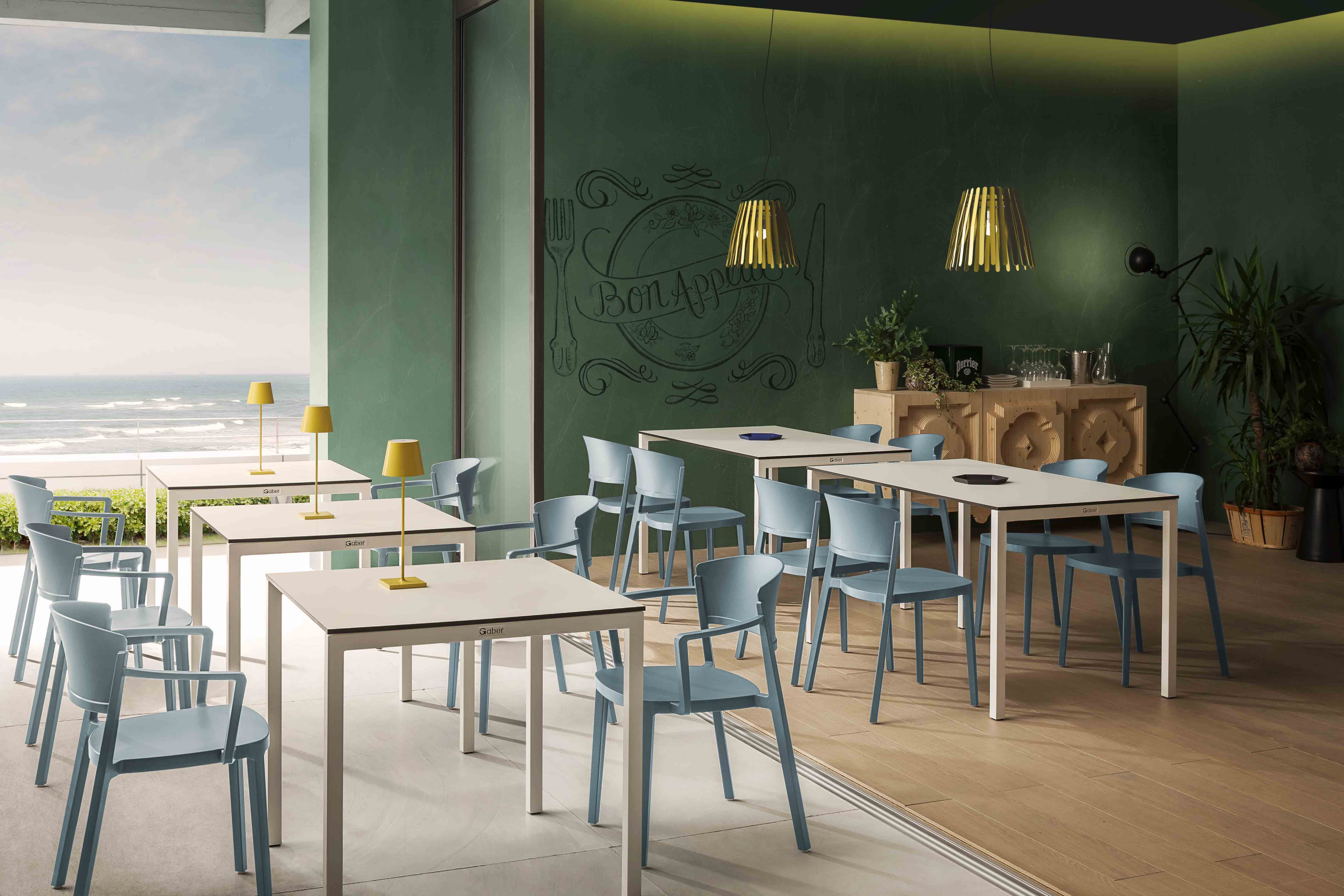 krzesło Abuela, krzesło outdoor, krzesło do domu, odporność na warunki, ergonomia, komfort, wielofunkcyjność, trwałość, krzesło sztaplowane