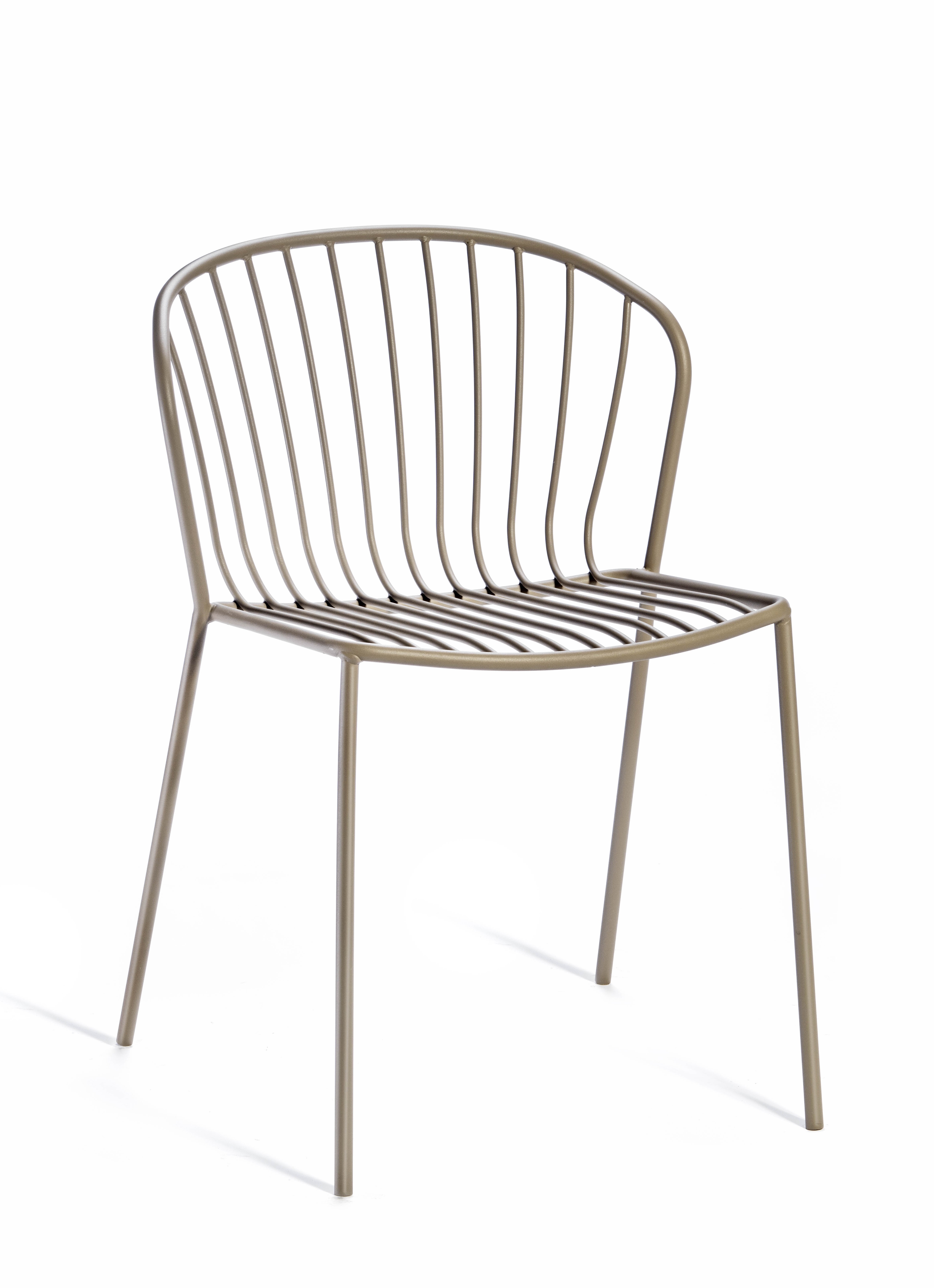 krzesło Amitha, styl industrialny, krzesło outdoor, krzesło do restauracji, minimalizm, trwałość, odporność na warunki, nowoczesny design, pręty stalowe, loft, meble komercyjne