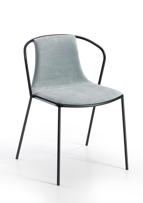 krzesło Kasia, krzesło Gaber, krzesło outdoorowe, odporność na pogodę, nowoczesne meble, krzesło na taras, włoski design, krzesło do restauracji, stalowe nogi, siedzisko z tworzywa