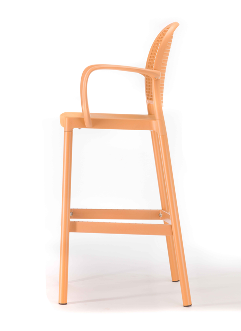 hoker Panama, hoker z tworzywa, hoker Gaber, hoker do restauracji, hoker do jadalni, hoker do kuchni, nowoczesny hoker, włoski design