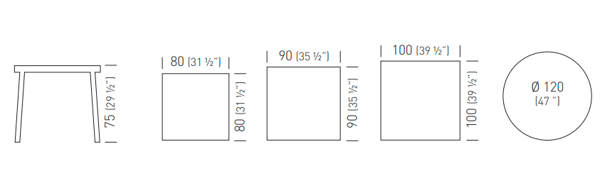 stół do jadalni, stół okrągły, stół drewniany, stół z czarnym blatem, meble do restauracji, nowoczesny stół, stół Login, stół designerski, meble do kuchni, meble do wnętrz komercyjnych, stół z drewnianymi nogami