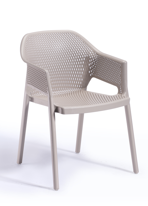 krzesło outdoor, krzesło Minush, krzesło z tworzywa sztucznego, krzesło na taras, krzesło ogrodowe, meble zewnętrzne, odporne na deszcz, odporne na UV, meble do kawiarni, meble na balkon, krzesło do ogrodu, nowoczesne krzesło
