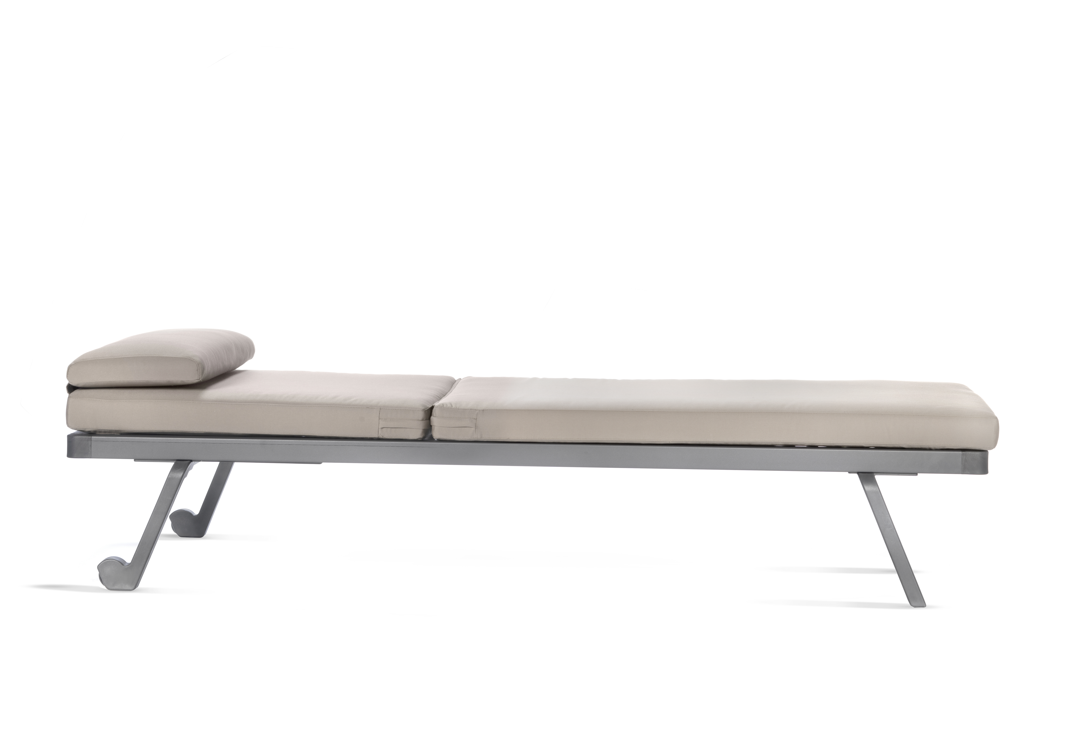 leżak aluminiowy, leżak bez podłokietników, leżak do spa, leżak regulowany, nowoczesny leżak, leżak Gaber, leżak tarasowy, leżak hotelowy
