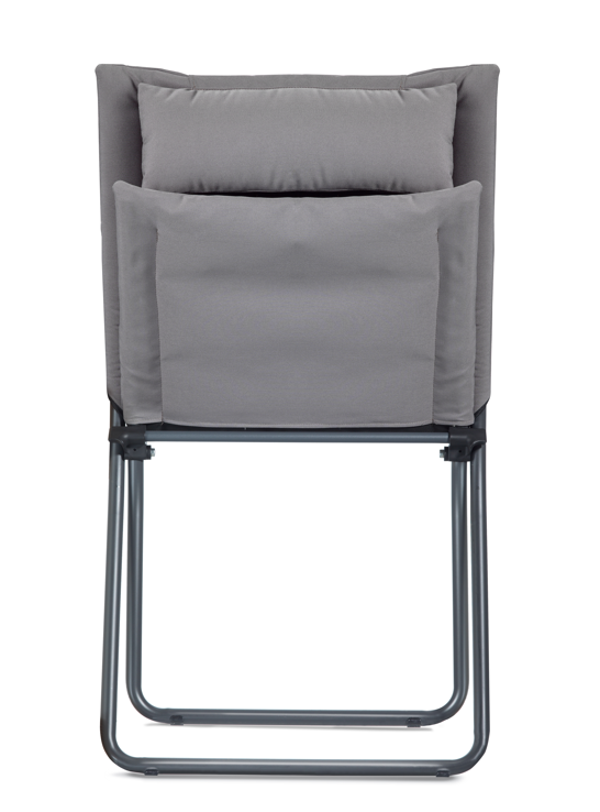 fotel Coraline, fotel rozkładany, stalowa rama, tapicerowane siedzisko, ergonomiczny, odporny, fotel na taras, fotel Gaber