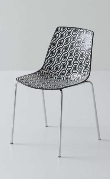 krzesło Alhambra, krzesło Gaber, krzesło z tworzywa, krzesło sztaplowane, krzesło outdoorowe, krzesło wzorzyste, krzesło do jadalni, krzesło do restauracji