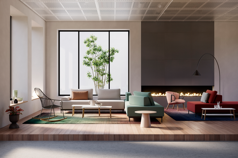 fotel Amitha, fotel bujany, fotel stalowy, fotel do salonu, fotel do kawiarni, fotel do restauracji, nowoczesny fotel, minimalistyczny fotel