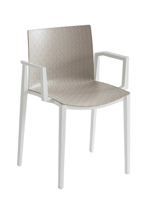 krzesło Clipperton, krzesło z tworzywa, krzesło sztaplowane, krzesło plecione, krzesło outdoorowe, krzesło na taras, krzesło do ogrodu, krzesło do restauracji