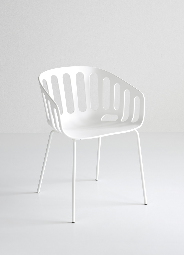 krzesło Basket, krzesło kubełkowe, krzesło sztaplowane, krzesło z tworzywa, krzesło do jadalni, krzesło do kuchni, krzesło do restauracji, włoski design, krzesło Gaber