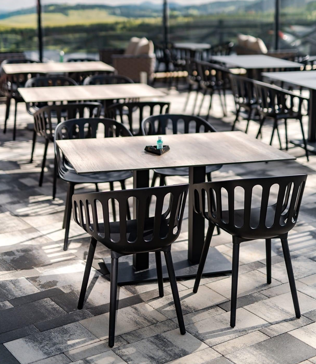 krzesło Basket, krzesło kubełkowe, krzesło otdoorowe, krzesło z tworzywa, krzesło do jadalni, krzesło do kuchni, krzesło do restauracji, włoski design, krzesło Gaber