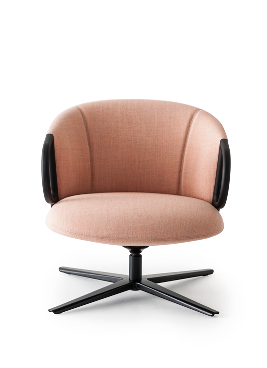 fotel Cucaracha, fotel obrotowy, fotel tapicerowany, fotel do sypialni, fotel do salonu, ergonomiczny fotel, fotel hotelowy, fotel do poczekalni, nowoczesny fotel, fotel Gaber