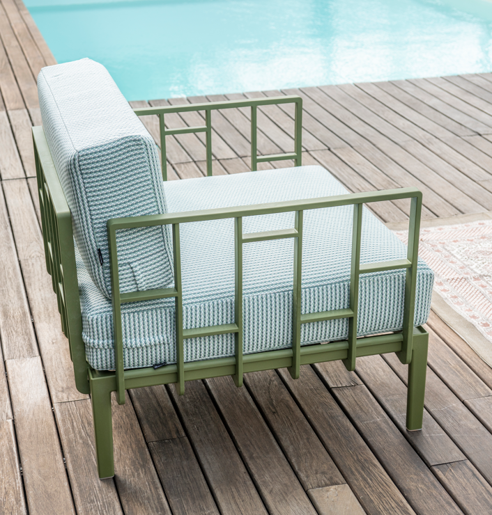 fotel Engels, sofa Gaber, sofa na taras, sofa outdoorowa, sofa do ogrodu, sofa do ogródka restauracyjnego