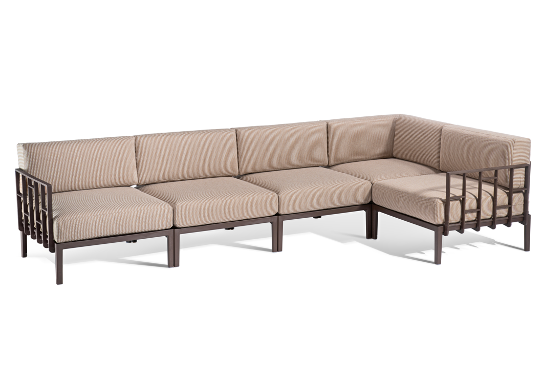 sofa Engels, sofa pięcioosobowa, sofa na taras, sofa do ogrodu, sofa outdoorowa, sofa odporna na warunki atmosferyczne, sofa Gaber, sofa modułowa