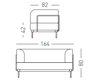 sofa Etesian, sofa Gaber, meble modułowe, seria Etesian, meble outdoorowe, meble ogrodowe, meble do przestrzeni komercyjnych, meble do salonu, nowoczesny design
