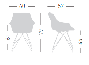 krzesło More, ergonomiczne krzesło, krzesło z podłokietnikami, krzesło do jadalni, krzesło do biura, krzesło konferencyjne, krzesło do restauracji, krzesło do kawiarni, designerskie krzesło, krzesło z tworzywa
