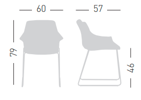 krzesło More, ergonomiczne krzesło, krzesło z podłokietnikami, krzesło do jadalni, krzesło do biura, krzesło konferencyjne, krzesło do restauracji, krzesło do kawiarni, designerskie krzesło, krzesło z tworzywa