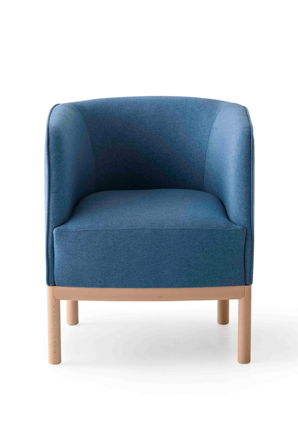 fotel Place, fotel Gaber, fotel tapicerowany, fotel kubełkowy, fotel do salonu, fotel do sypialni, fotel do hotelu, ergonomiczny fotel, włoski design
