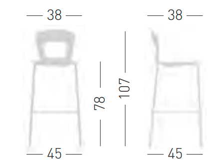 hoker Blog, hoker Gaber, hoker z tworzywa, hoker sztaplowany, hoker nowoczesny, hoker  do restauracji, hoker do kawiarni