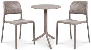 Krzesło Bora Bistot Tortora minimalizm prostota nowoczesność ogród taras